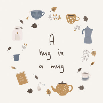 Tovaglioli di carta "A hug in a mug"