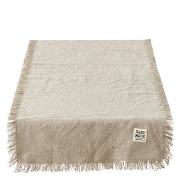 Runner con Frange Grigio Talpa 40x140cm