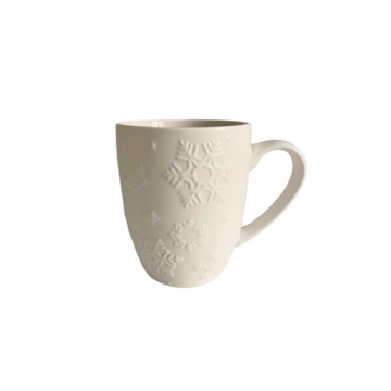 Tazza in Ceramica 3D Fiocco di Neve 300ml