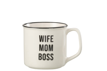 Mug "Wife Mom Boss"