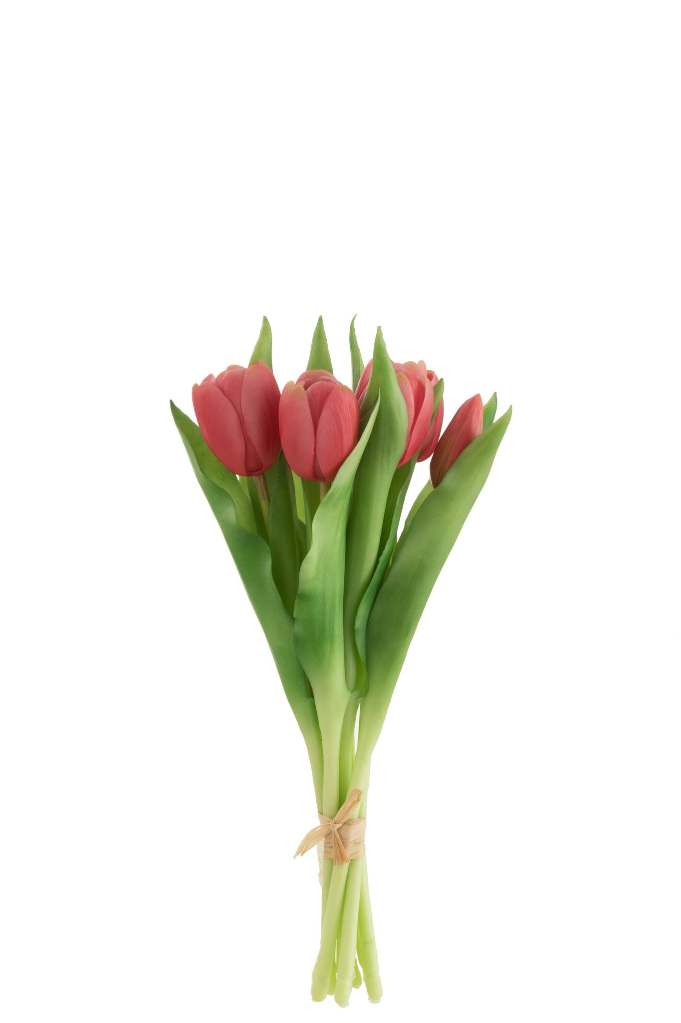 Mazzo 7 Tulipani Artificiali (h 31,5cm) - ROSA SCURO