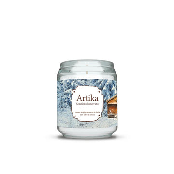 Candela ARTIKA “SENTIERO INNEVATO” - Piccola 190gr